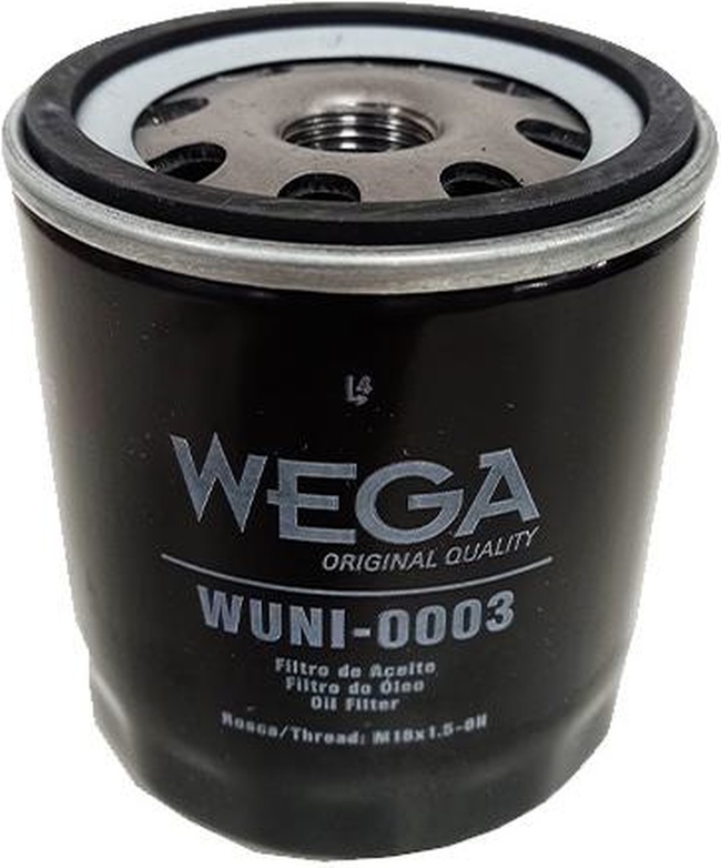 Filtro Blindado de Óleo Lubrificante - Wega - WUNI-0003