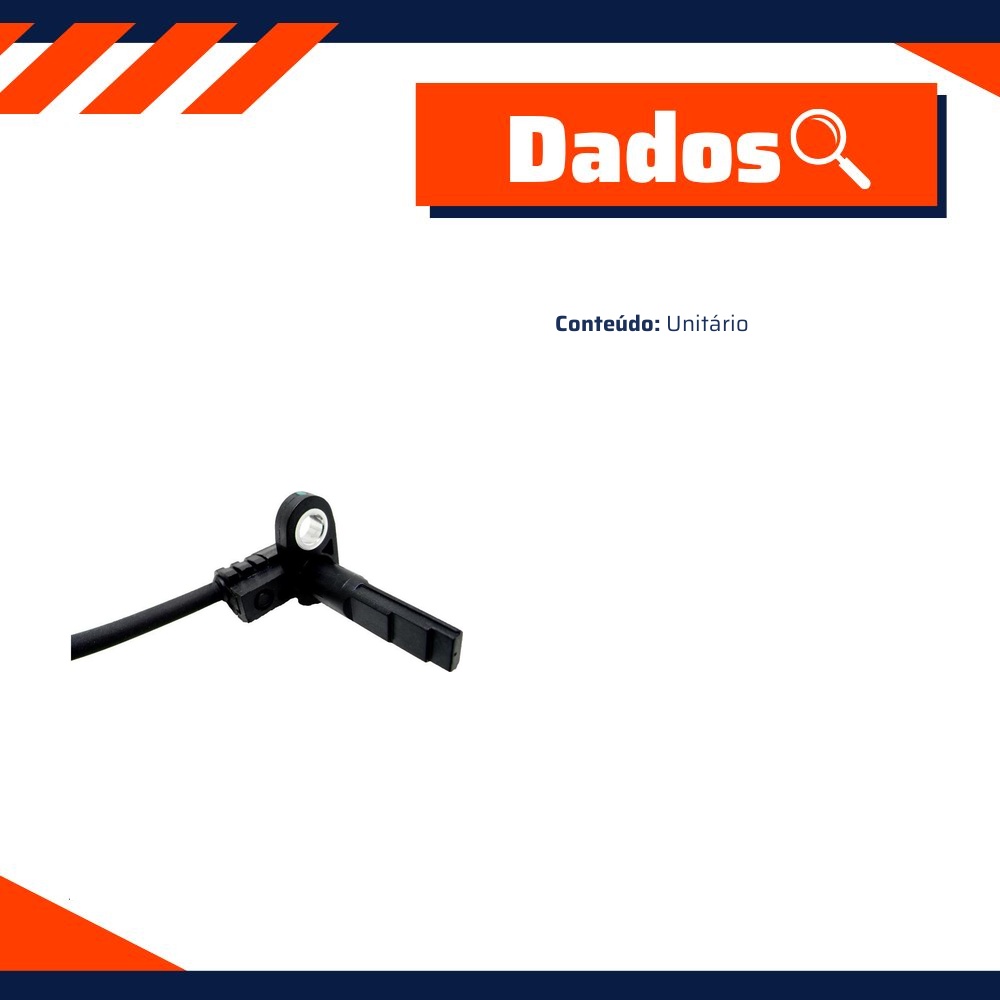 Sensor de Freio ABS Dianteiro - IMA - AL-2036