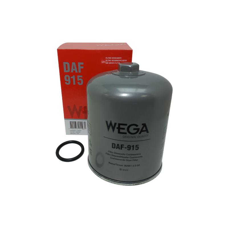 Filtro Secador do Ar Comprimido - Wega - DAF-915