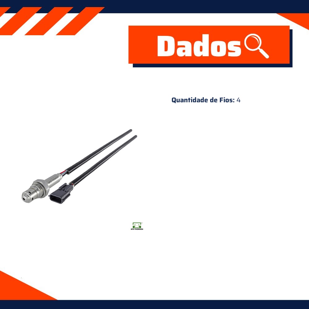 Sonda Lambda Planar - MTE - 8406.40.050