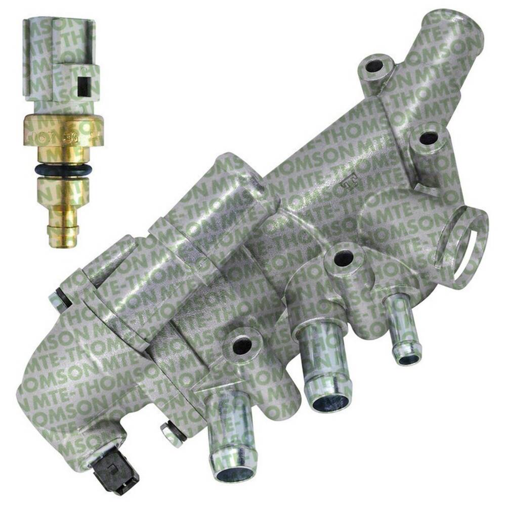 Kit Válvula Termostática Carcaça e Sensor Temperatura para Ford Courier - MTE-THOMSON - K20040