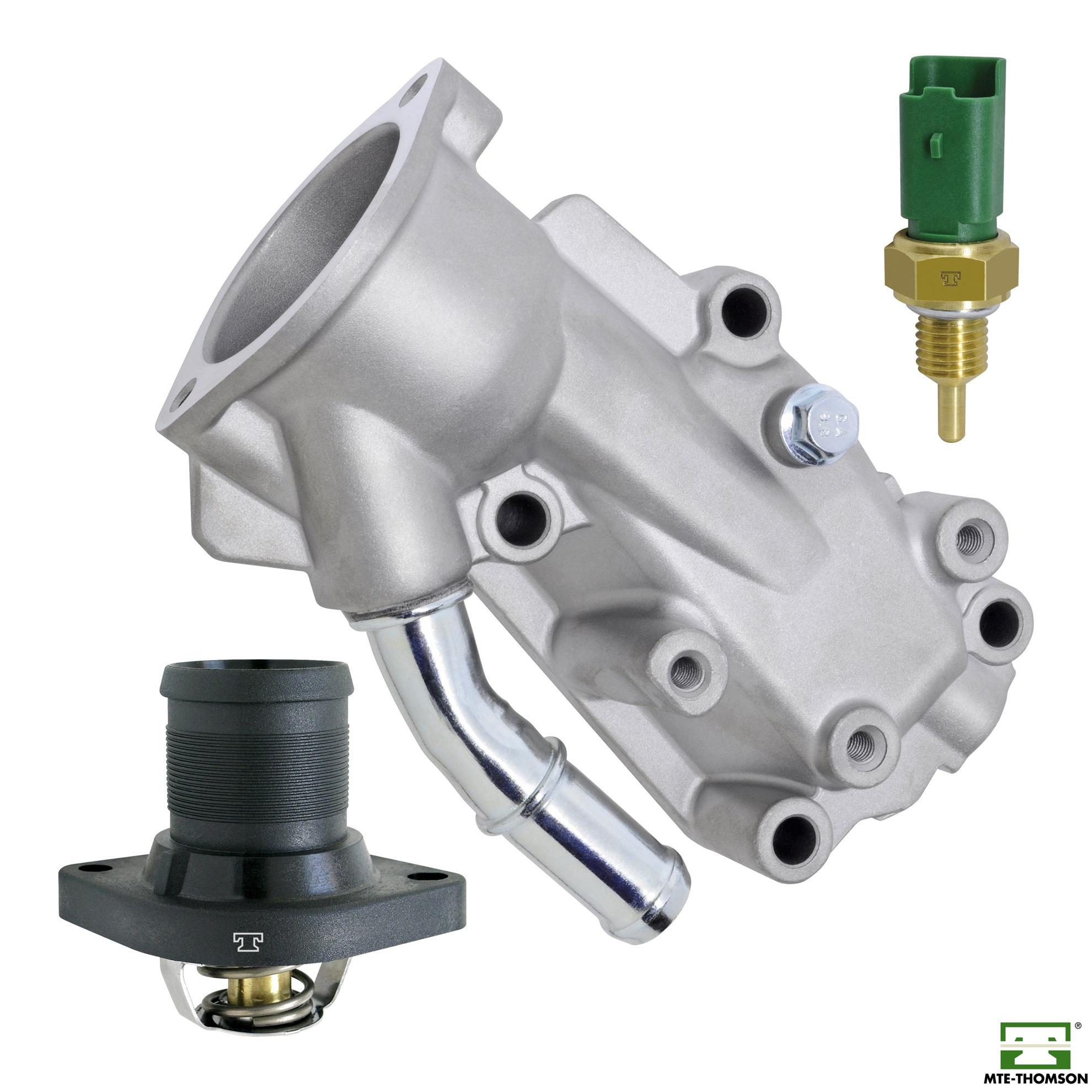 Kit Válvula Termostática Carcaça e Sensor Temperatura para Citroen C3 e Peugeot 307 - MTE-THOMSON - K20062