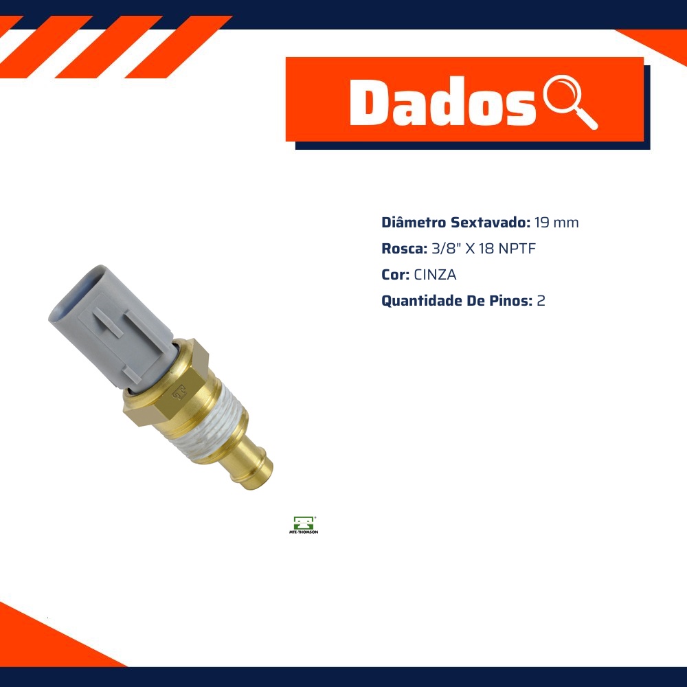 Sensor de Temperatura da Água - MTE - 4200