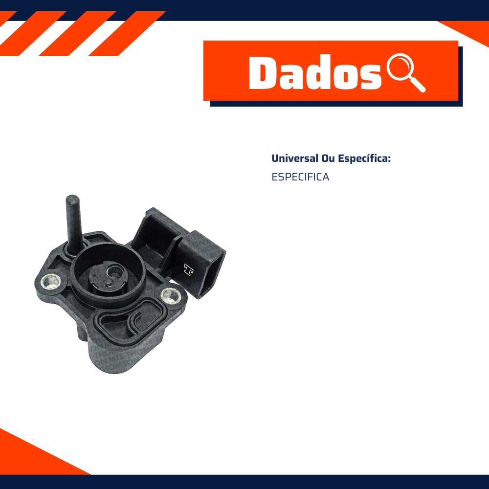 Sensor Híbrido Triplex (MAP,IAT,TPS) - MTE - 6704