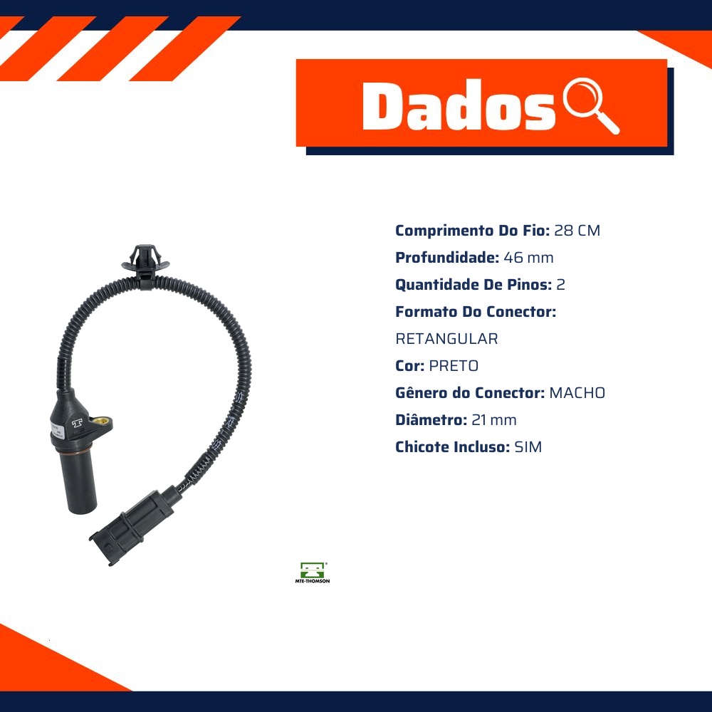 Sensor de Rotação - MTE - 70316
