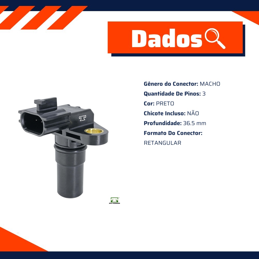 Sensor de Rotação do Motor para Nissan Tiida - MTE-THOMSON - 70587