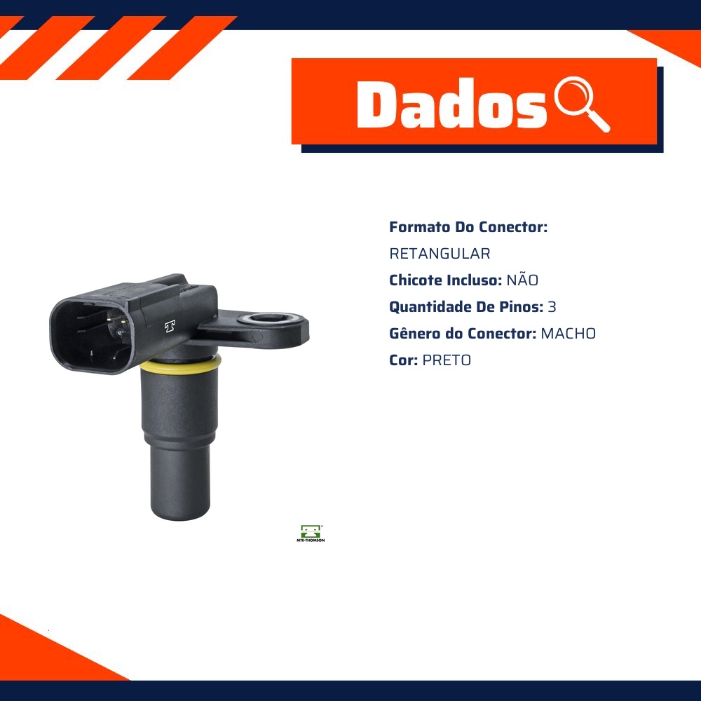 Sensor de Fase Rotação para Ford Fusion - MTE-THOMSON - 70694