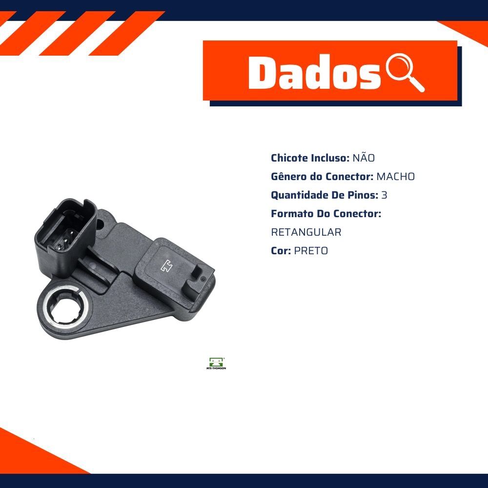 Sensor de Rotação do Motor para Ford Fiesta e Land Rover Freelander 2 - MTE-THOMSON - 70786