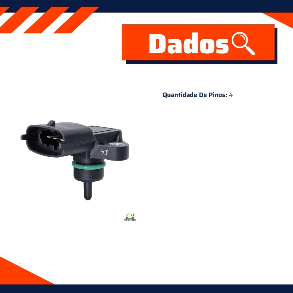 Sensor de Pressão do Coletor - MAP - MTE - 71100