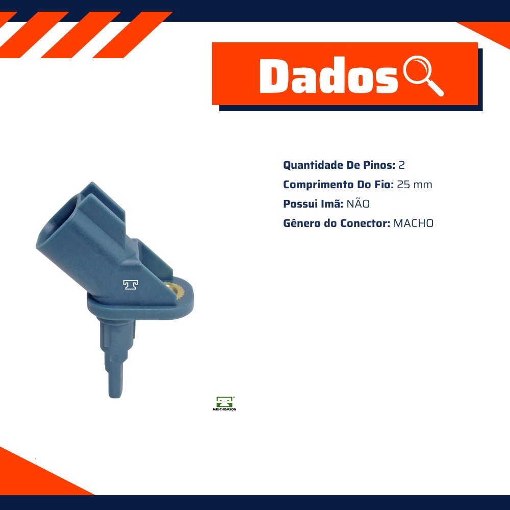 Sensor de Velocidade da Roda ABS para Ford Focus - MTE-THOMSON - 73315