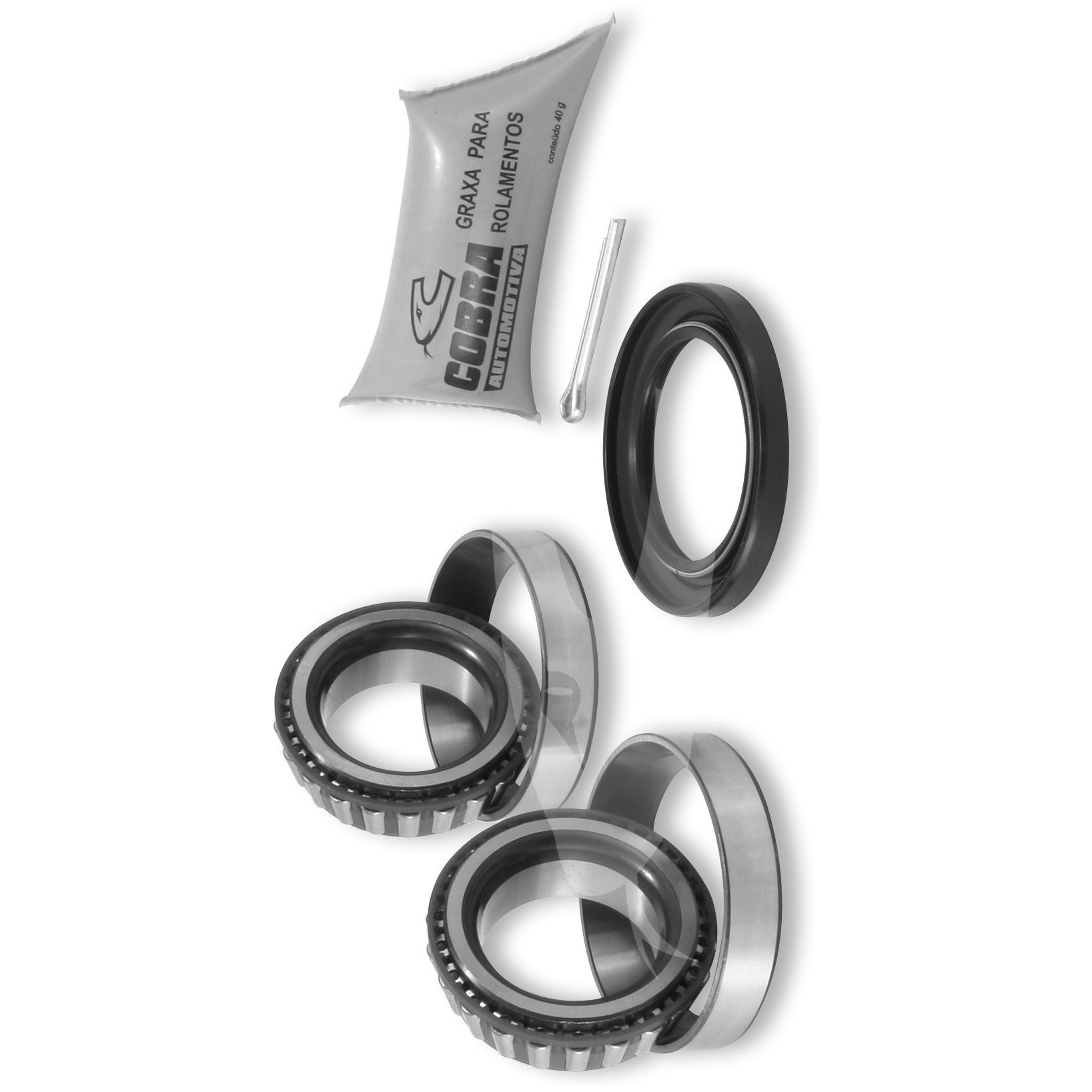 Kit Rolamento Roda Dianteira - Cobra Automotiva - CORK2