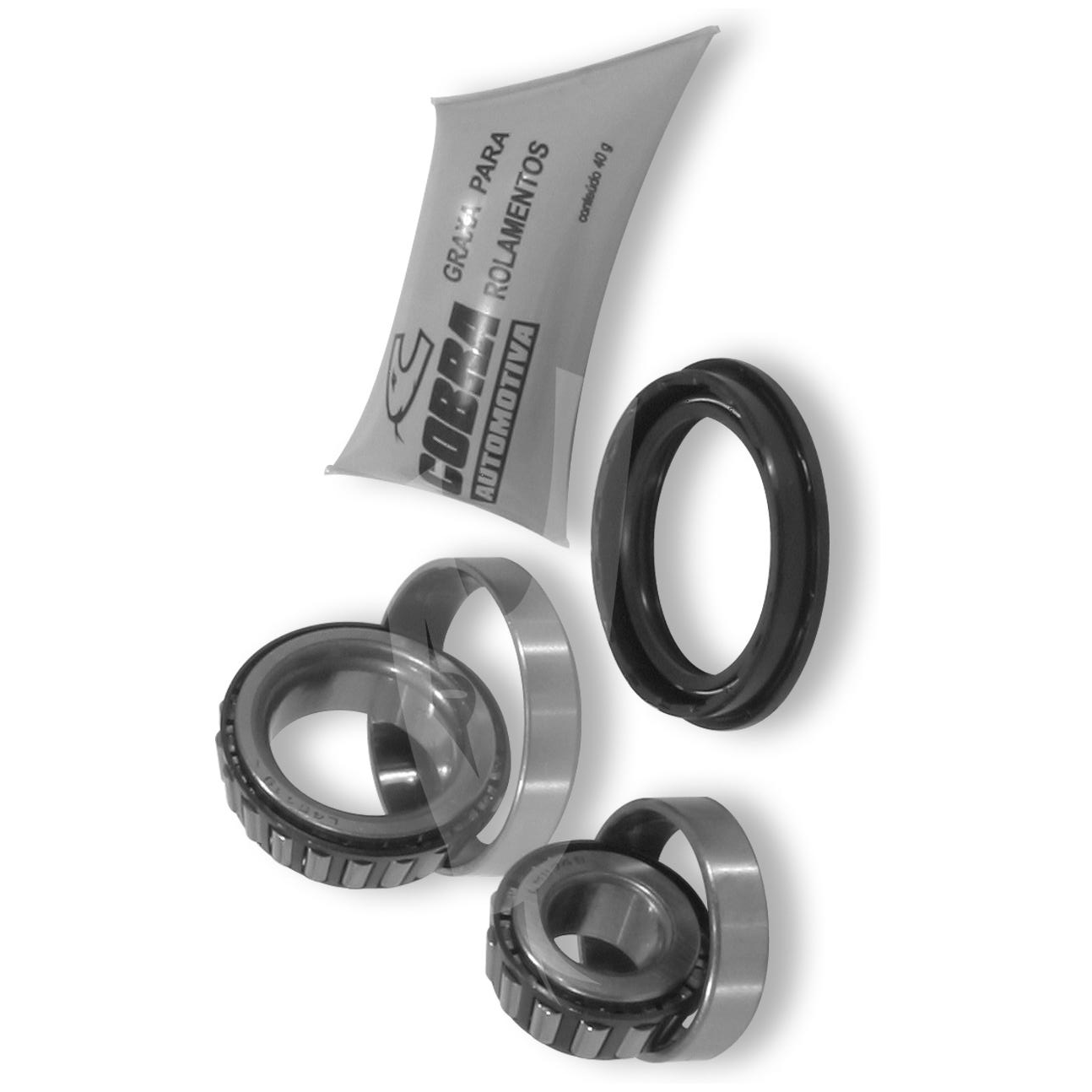 Kit Rolamento Roda Dianteira para Volkswagen Variant - Cobra Automotiva - RK7 C