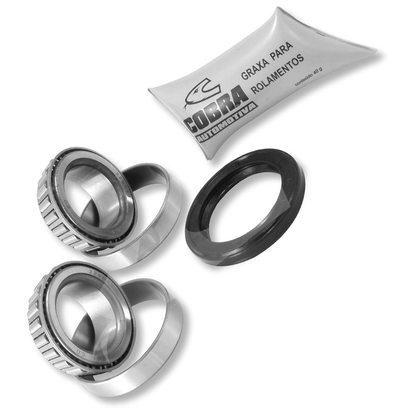 Kit Rolamento Roda Traseira - Cobra Automotiva - CORK11
