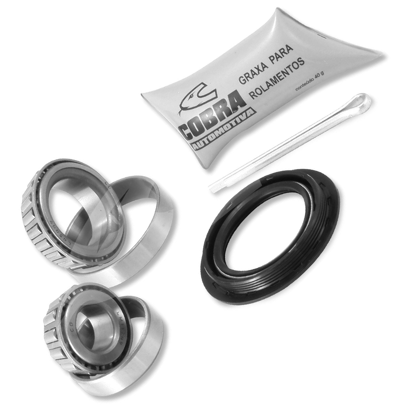 Kit Rolamento Roda Traseira - Cobra Automotiva - CORK12