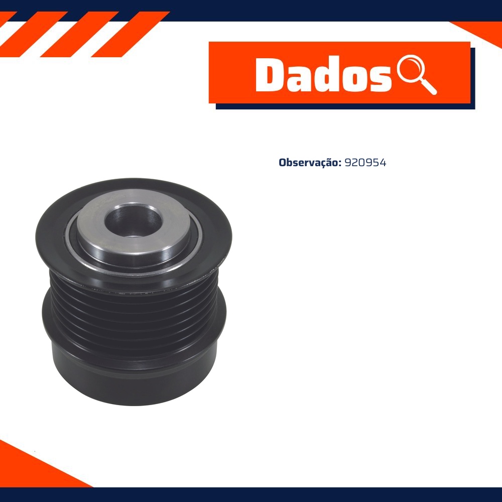 Polia Roda Livre Correia do Alternador para Lexus ES 350 e Toyota Camry - Cobra Automotiva - 2231