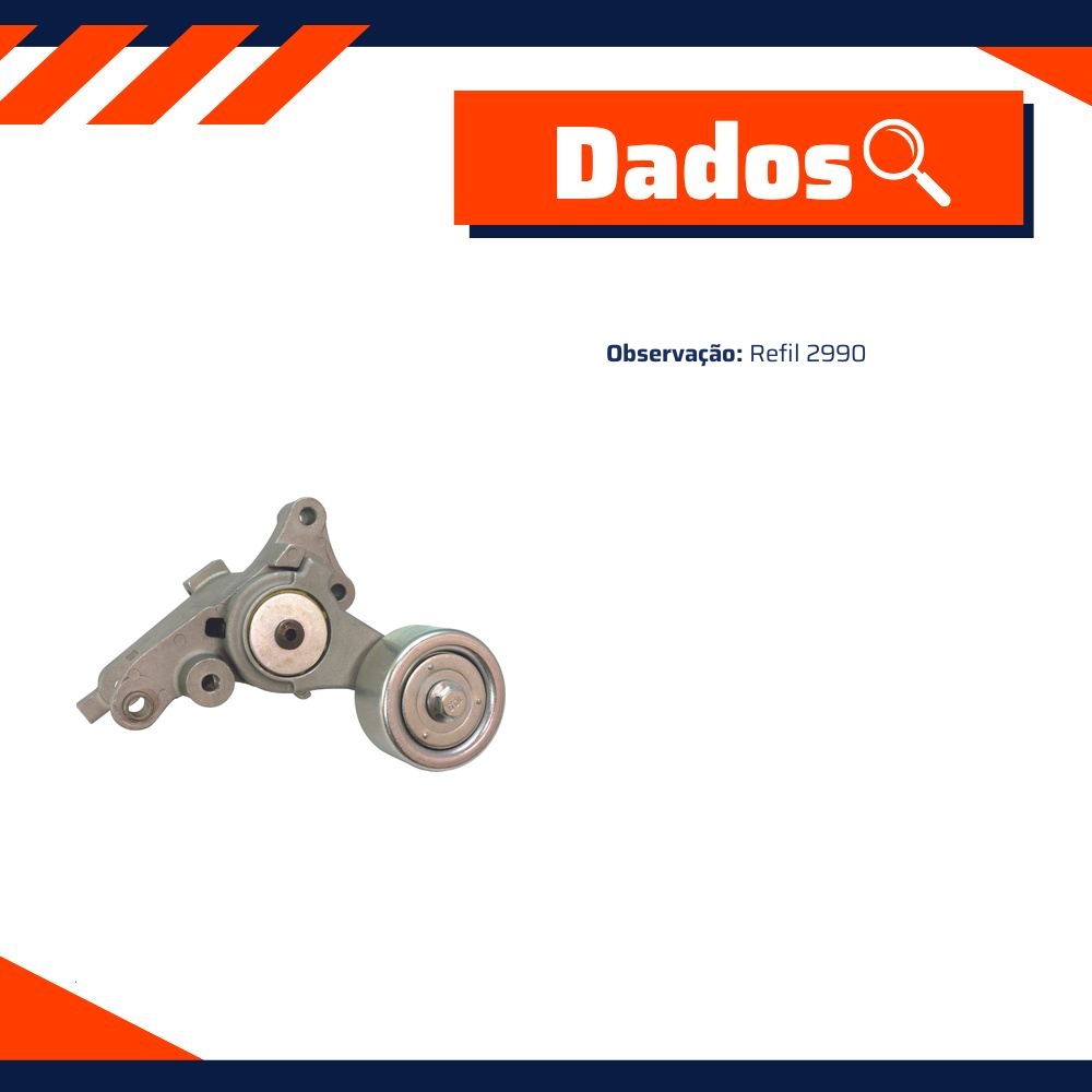 Tensor Correia do Alternador para Toyota Hilux e Hilux SW4 - Cobra Automotiva - 2900