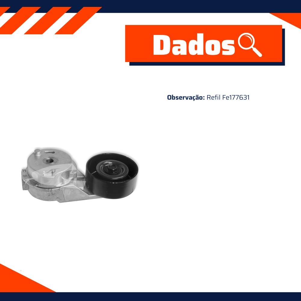 Tensor Correia do Alternador para Chevrolet Blazer e S10 - Cobra Automotiva - 8289