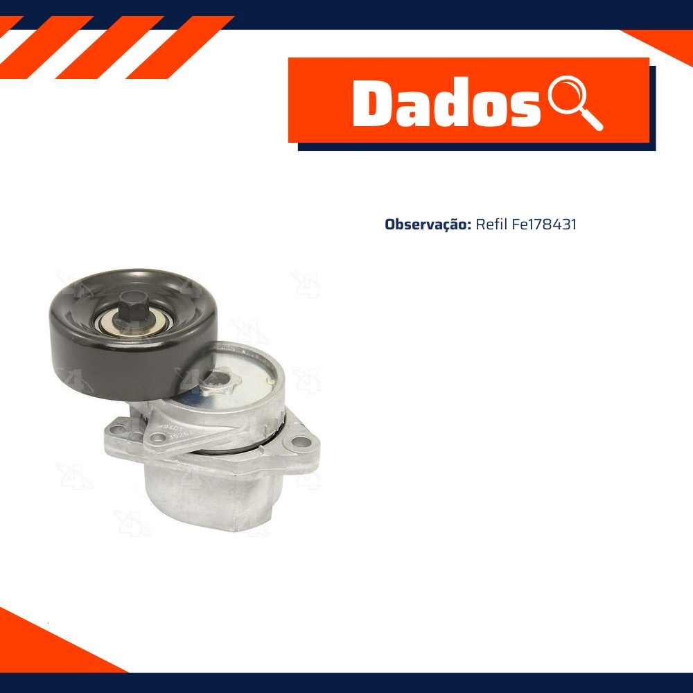 Tensor Correia do Alternador para Nissan Altima e X-TRAIL - Cobra Automotiva - 5219