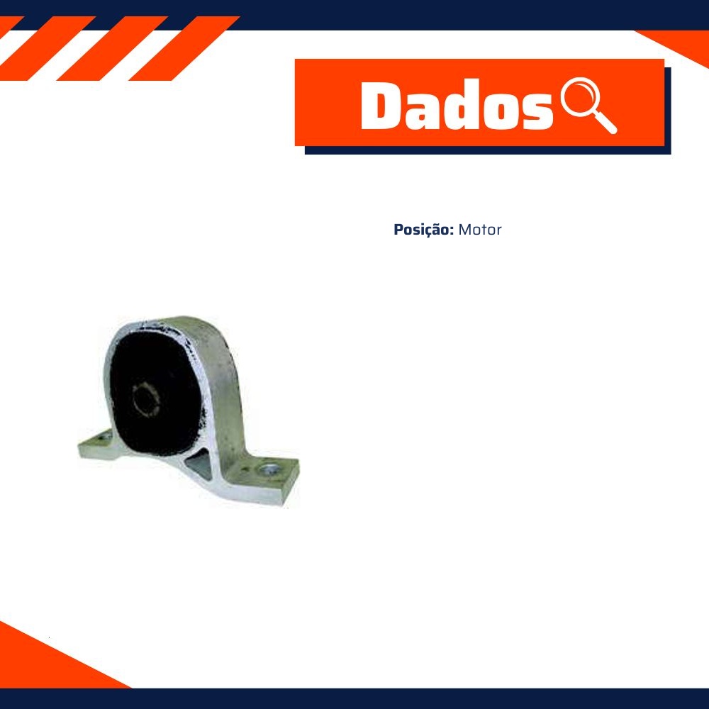 Coxim Frontal do Motor At para Honda Civic - Monroe Axios - 521.1922