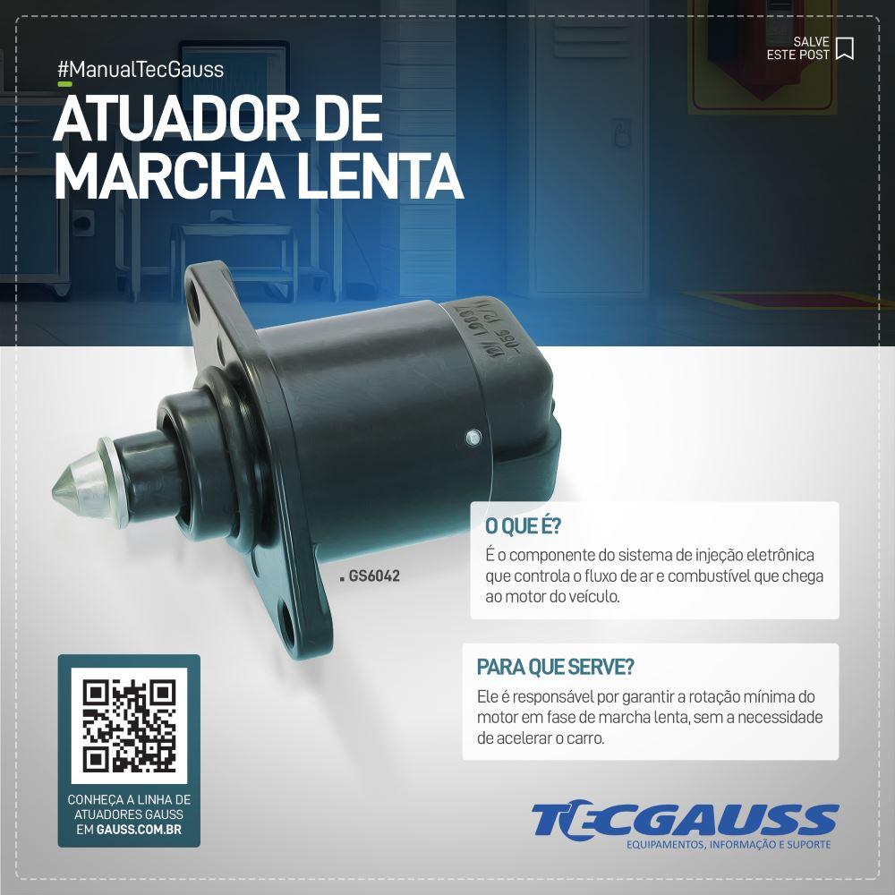 Atuador de Marcha Lenta para Toyota Corolla e Fielder - Gauss - GS6040