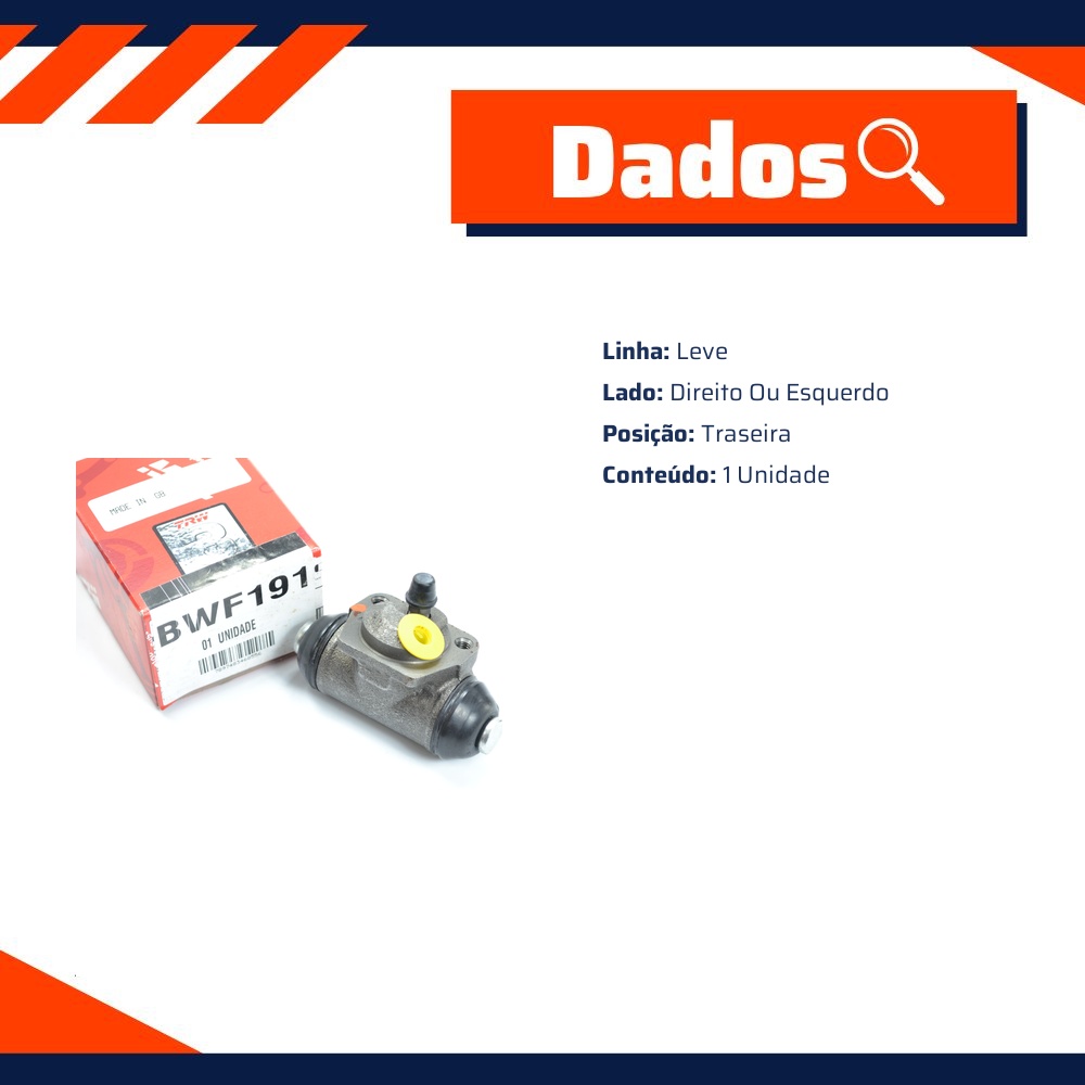 Cilindro de Roda Traseiro para Ford Mondeo - TRW - BWF191