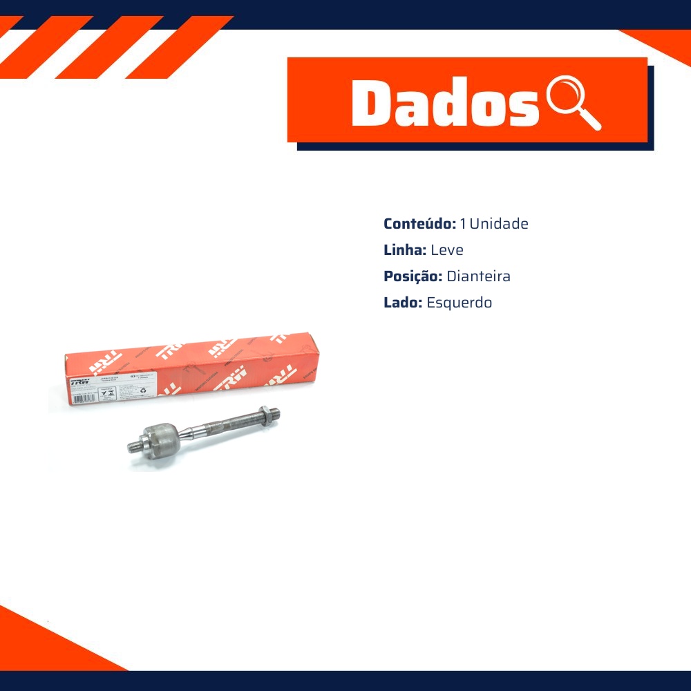 Barra Articulação Axial para Honda Civic - TRW - JARB0129