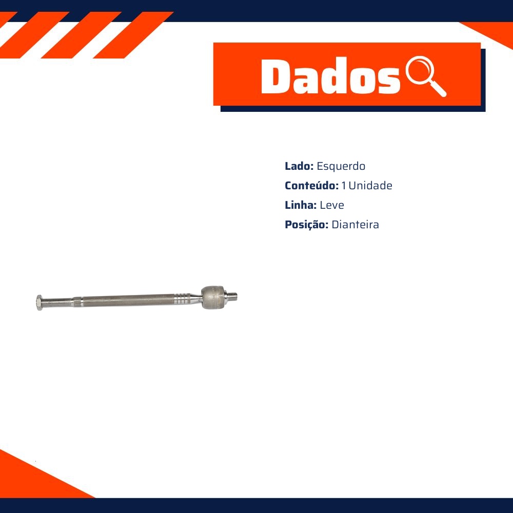 Barra Articulação Axial para Fiat Doblo - TRW - JARB0141