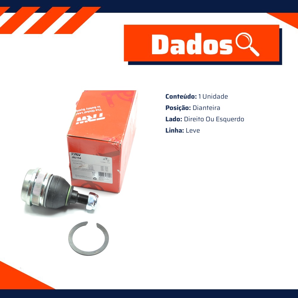 Pivô Suspensão Dianteira - TRW - JBJ154