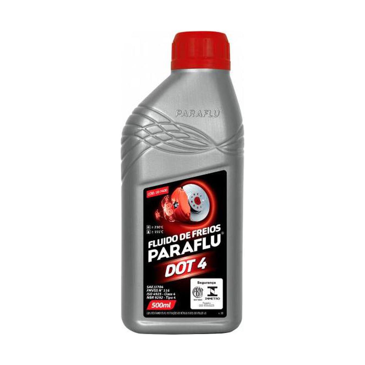 Fluido de Freios DOT 4 500 ml - Paraflu - 10-7400
