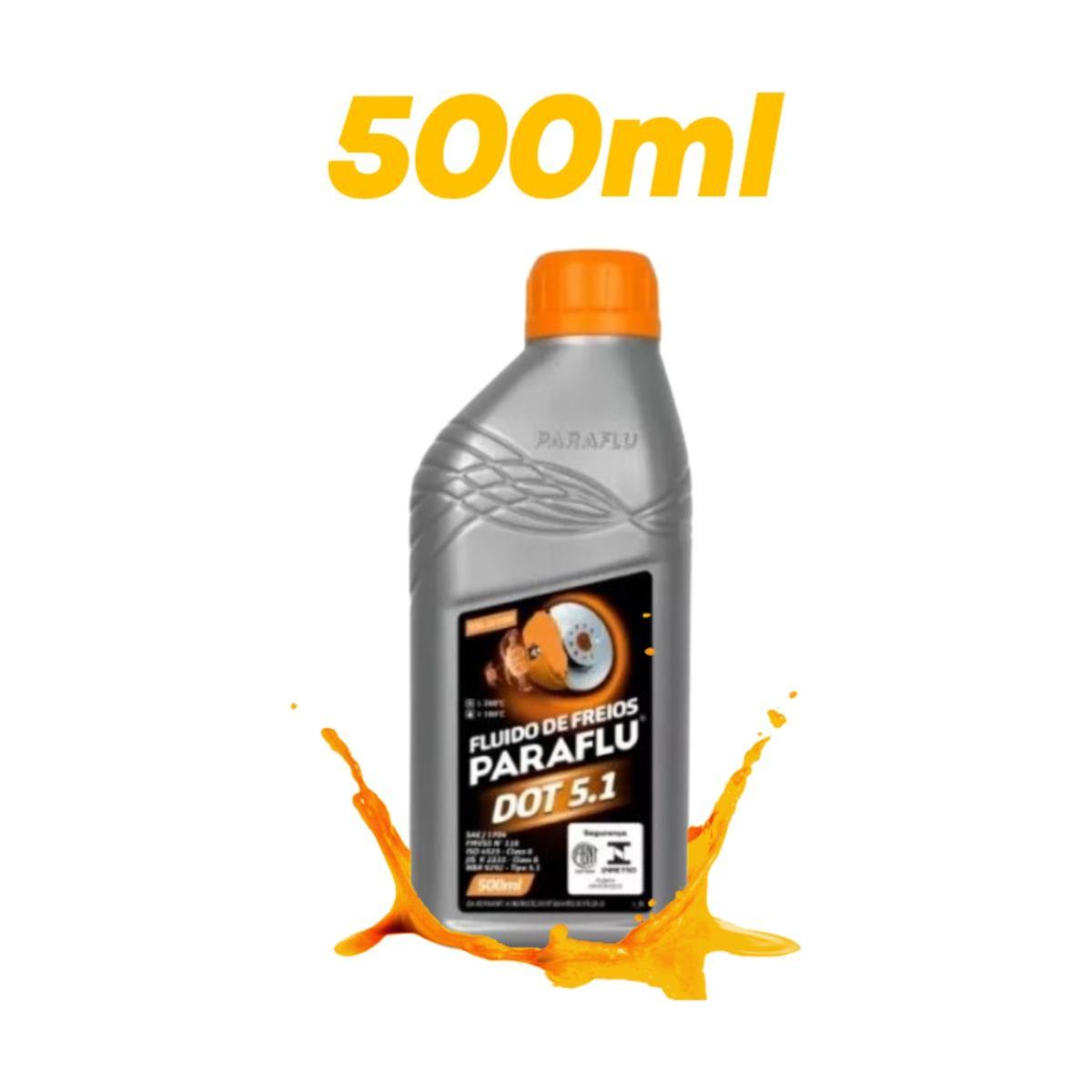 Fluido de Freios DOT 5.1 500 ml - Paraflu - 10-7500