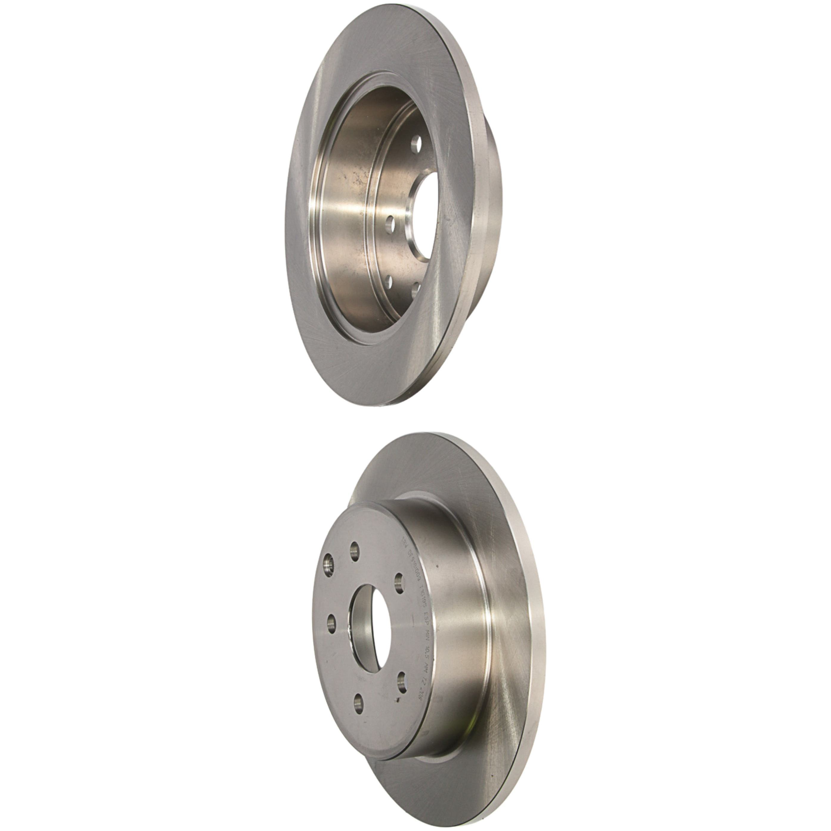 Par Disco de Freio Traseiro para Toyota RAV4 - TRW - DF918