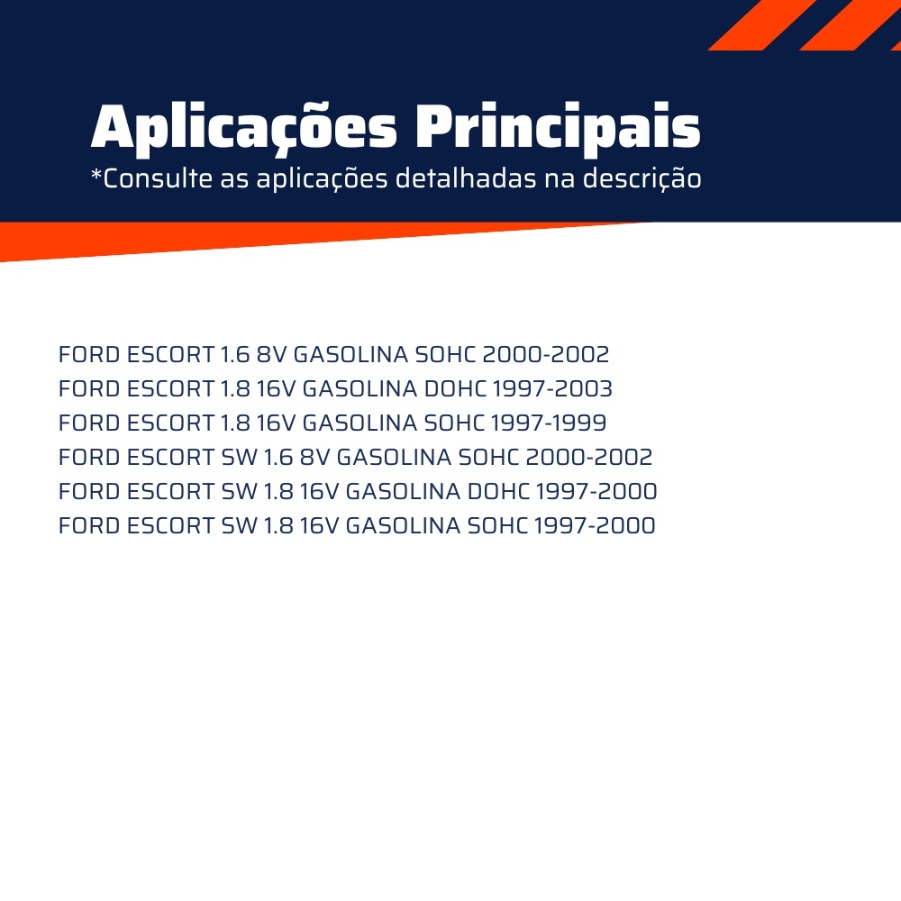 Sapatas Freio Traseiro Direito Esquerdo para Ford Escort e Escort SW - TRW - GS8607
