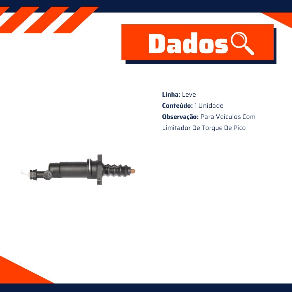 Cilindro Atuador Hidraulico de Embreagem - SACHS - 6283 605 014