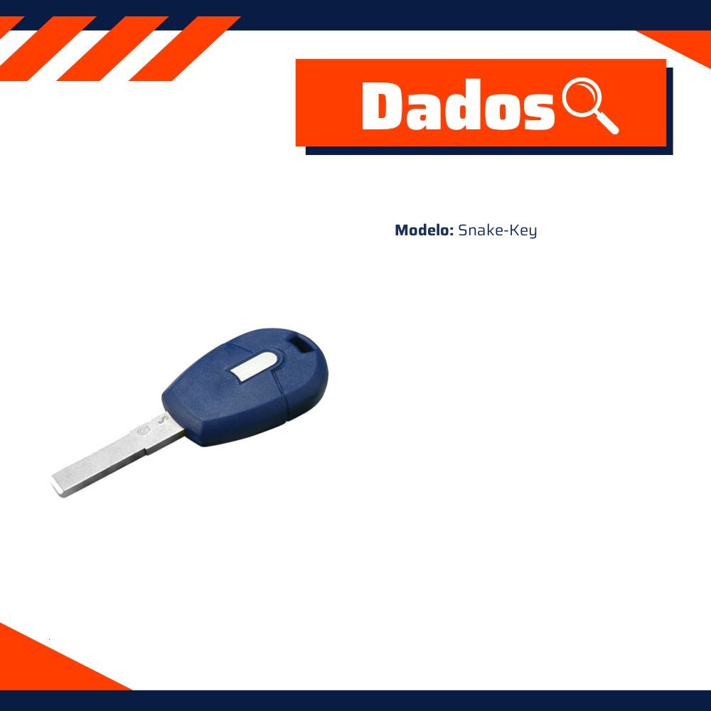 Chave sem Segredo Perfil Snake Key - Universal - 70388