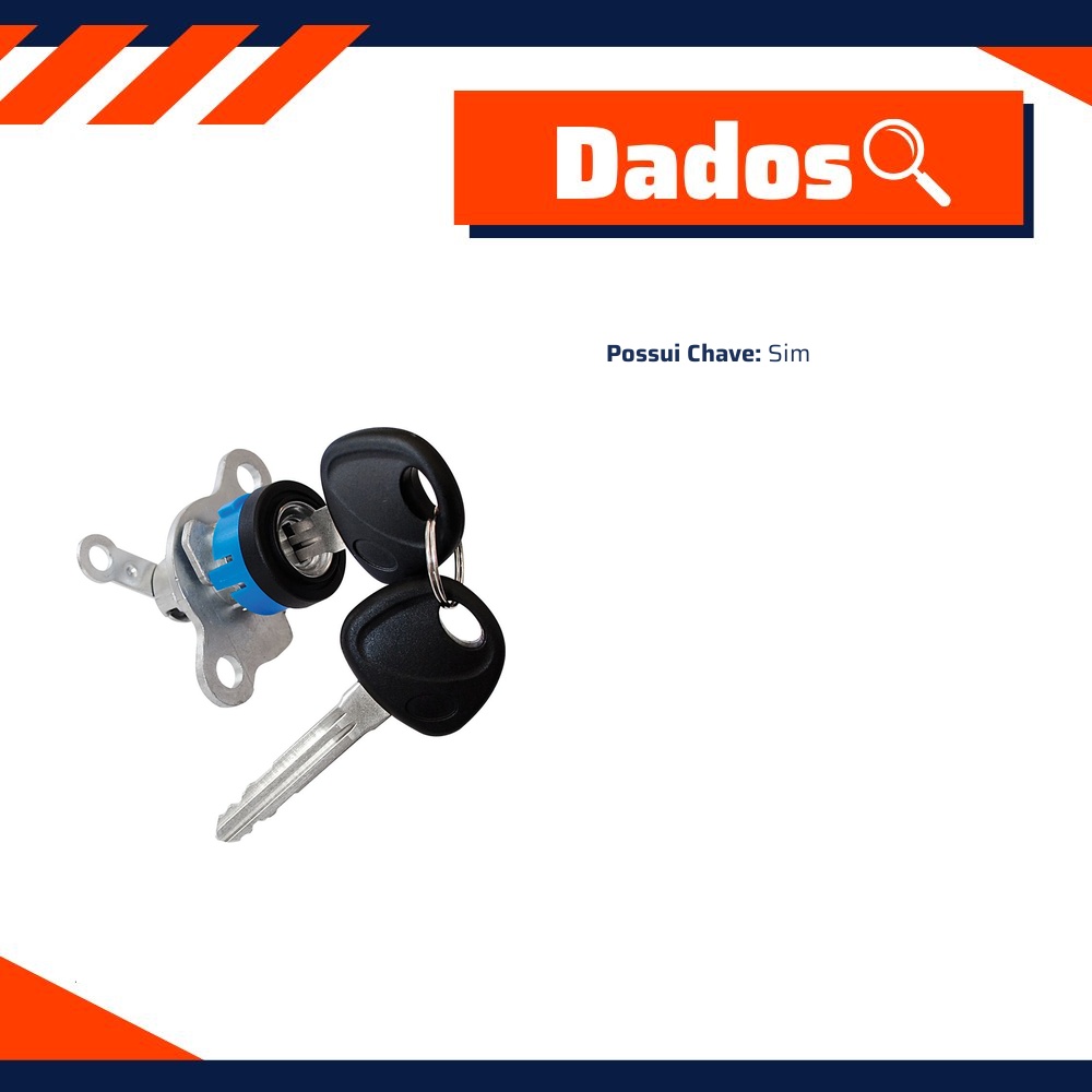 Cilindro do Porta-Malas para Hyundai HB20 - Universal Automotive - 15605