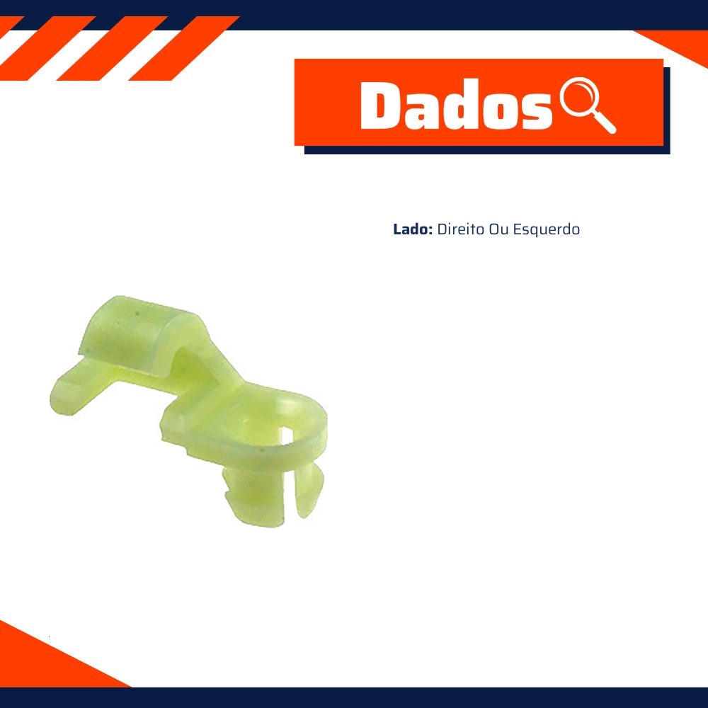 Kit 10 Clipe da Fechadura do Porta-Malas para Chevrolet CLASSIC e Silverado - Universal Automotive - 94341