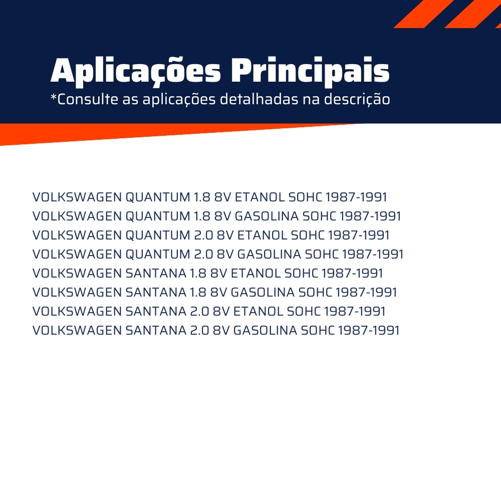 Kit 20 Conjunto de Calços da Maçaneta Porta para Volkswagen Quantum e Santana - Universal Automotive - 22603