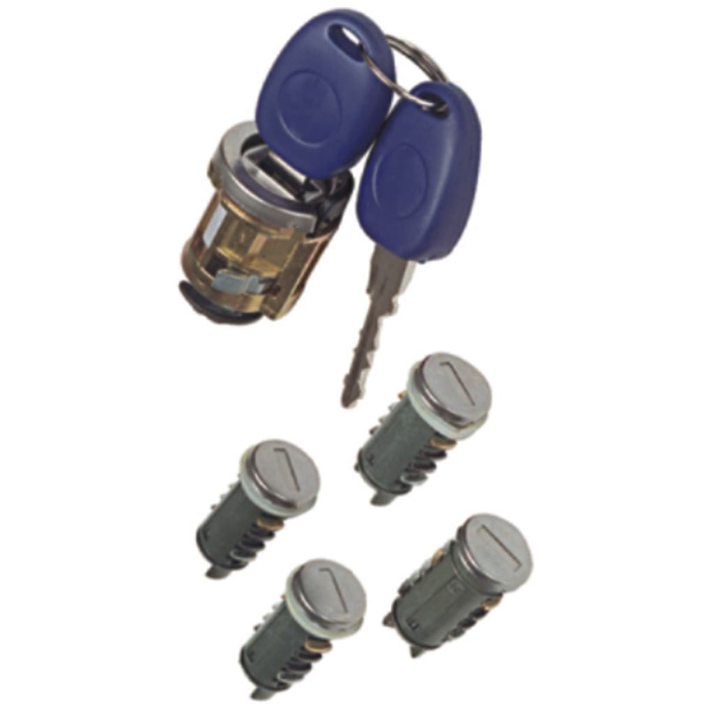 Cilindros Ignição Portas e Porta-Malas para Fiat Palio e Siena - Universal Automotive - 70048