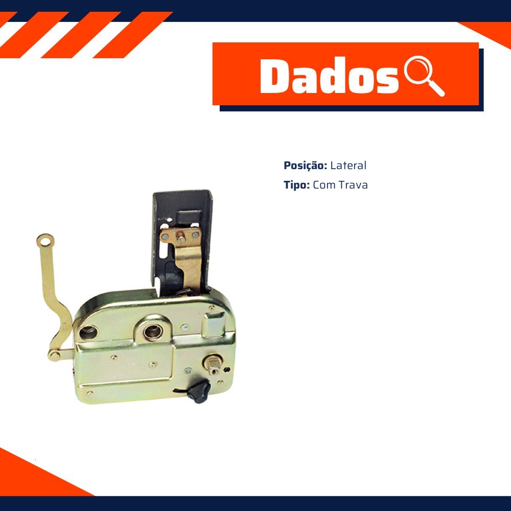 Fechadura da Porta para Volkswagen Kombi - Universal Automotive - 20812