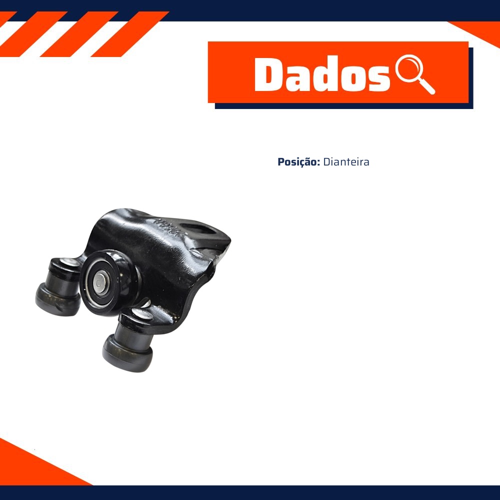 Guia Superior da Porta Porta Lateral Corrediça para Ford Transit - Universal Automotive - 31334