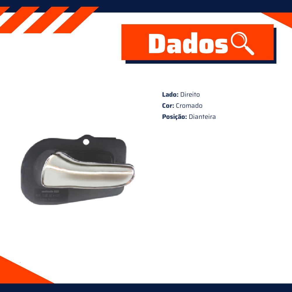 Maçaneta Interna da Porta - Universal - 41120
