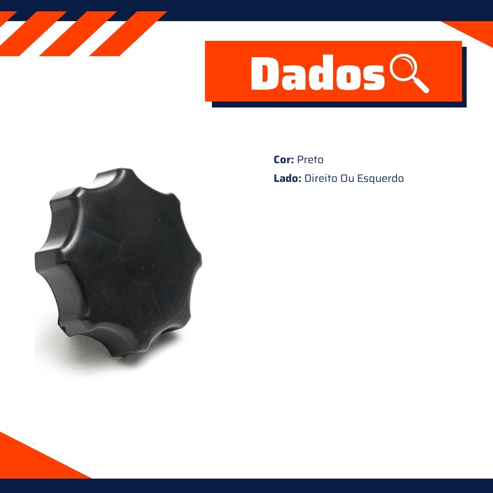 Manopla de Regulagem do Banco para Chevrolet Vectra - Universal Automotive - 40864