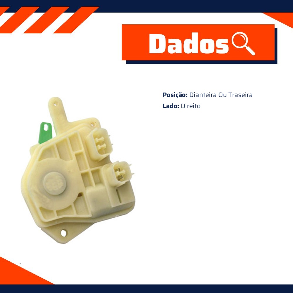 Trava Elétrica da Porta para Honda Civic e FIT - Universal Automotive - 13046