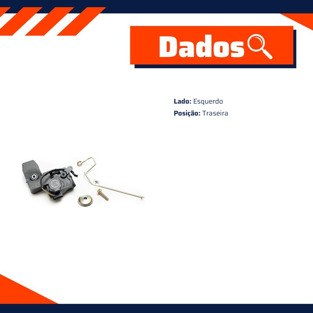 Trava Elétrica da Porta para Volkswagen Gol - Universal Automotive - 90767
