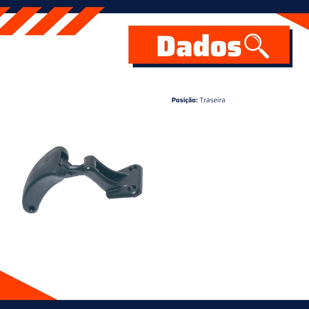 Trinco da Janela Basculante da Porta para Chevrolet Chevette e Monza - Universal Automotive - 40275