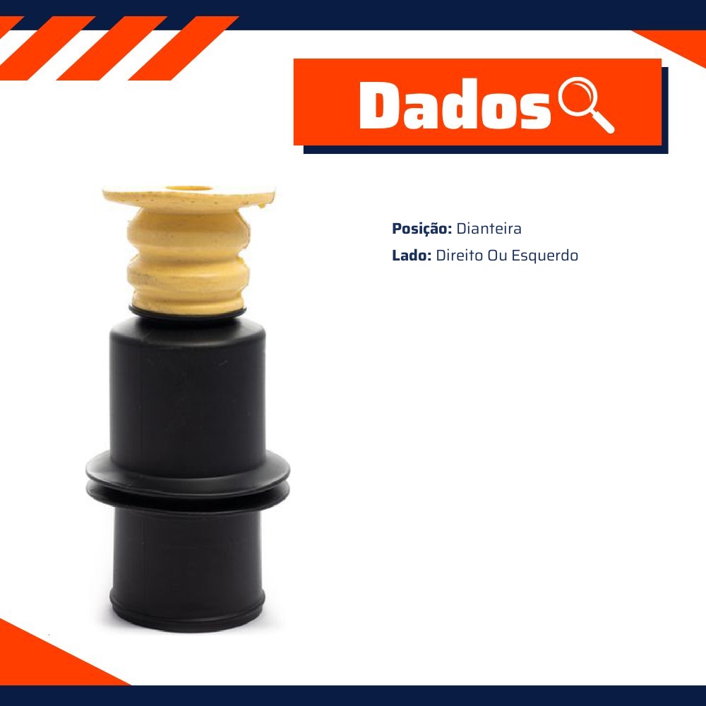 Kit de Coifa e Batente do Amortecedor para Honda Civic - Amortex - 34297