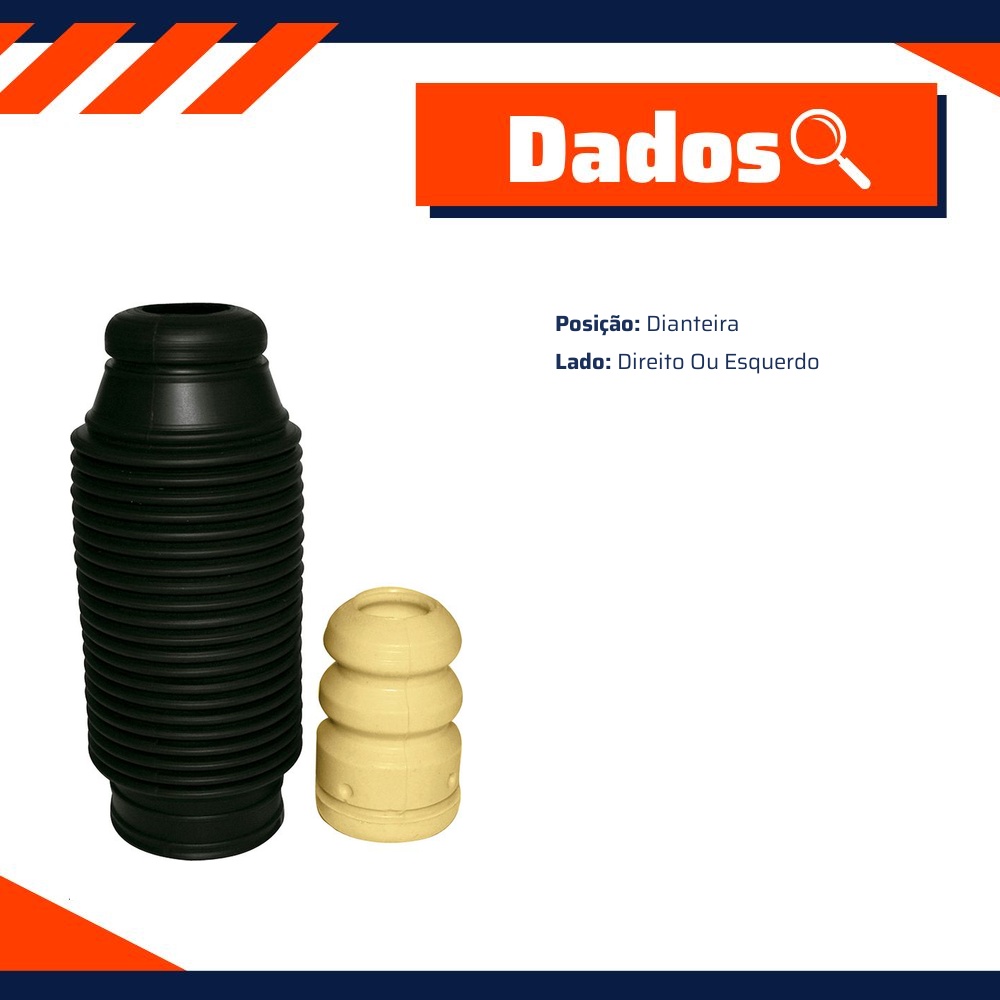 Kit de Coifa e Batente do Amortecedor para KIA Mohave e Sorento - Amortex - 34992