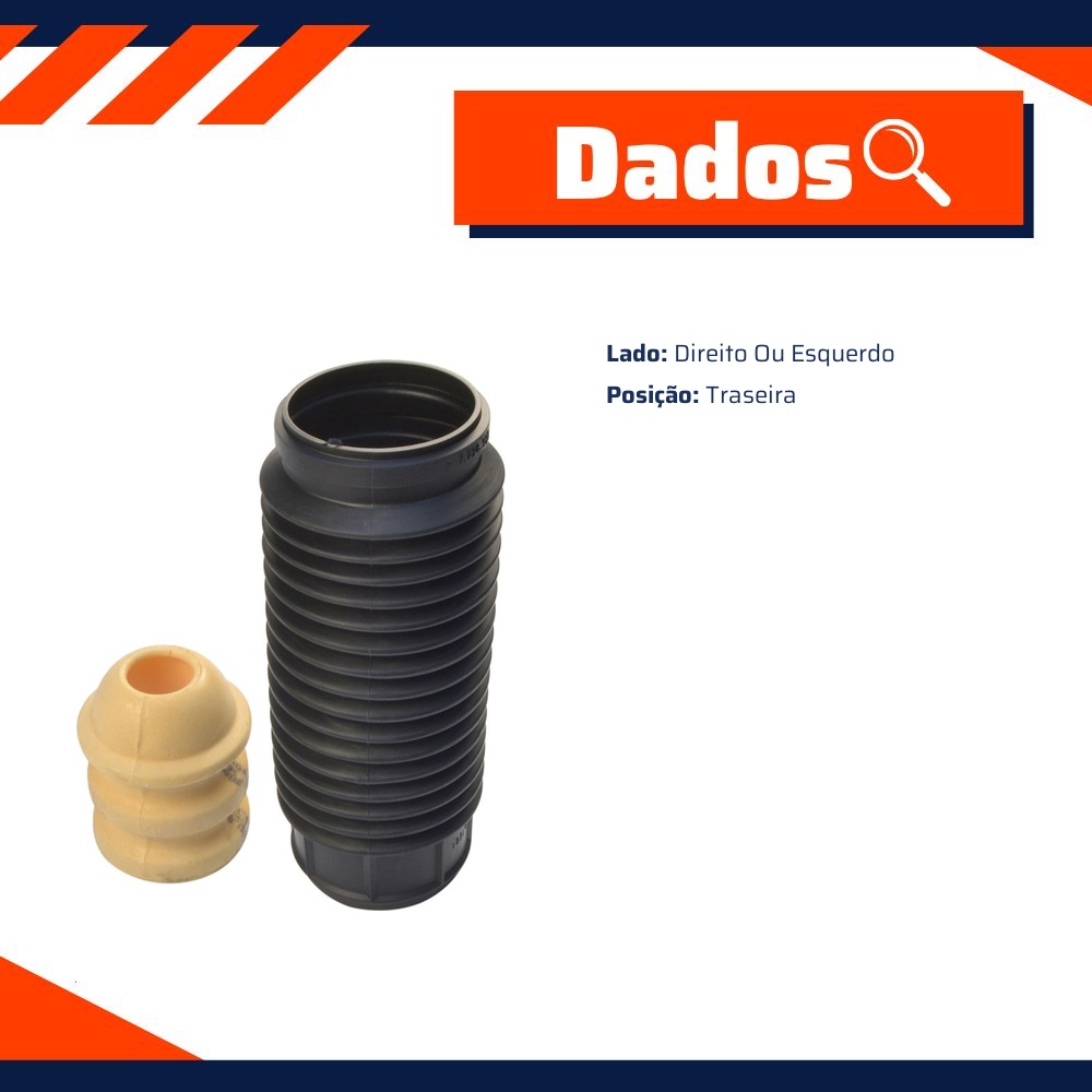 Kit de Coifa e Batente do Amortecedor para Fiat Tempra - Amortex - 35202