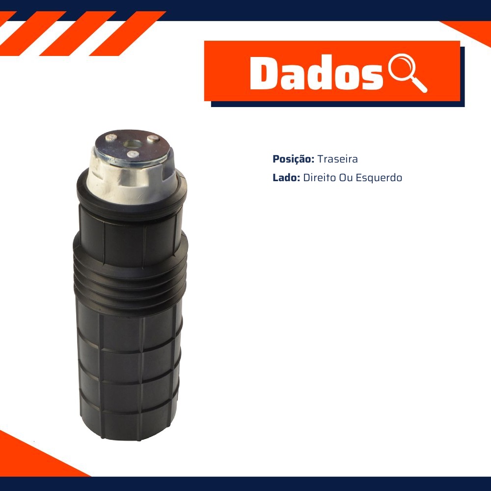 Kit de Coifa e Batente do Amortecedor para Fiat Uno - Amortex - 35928
