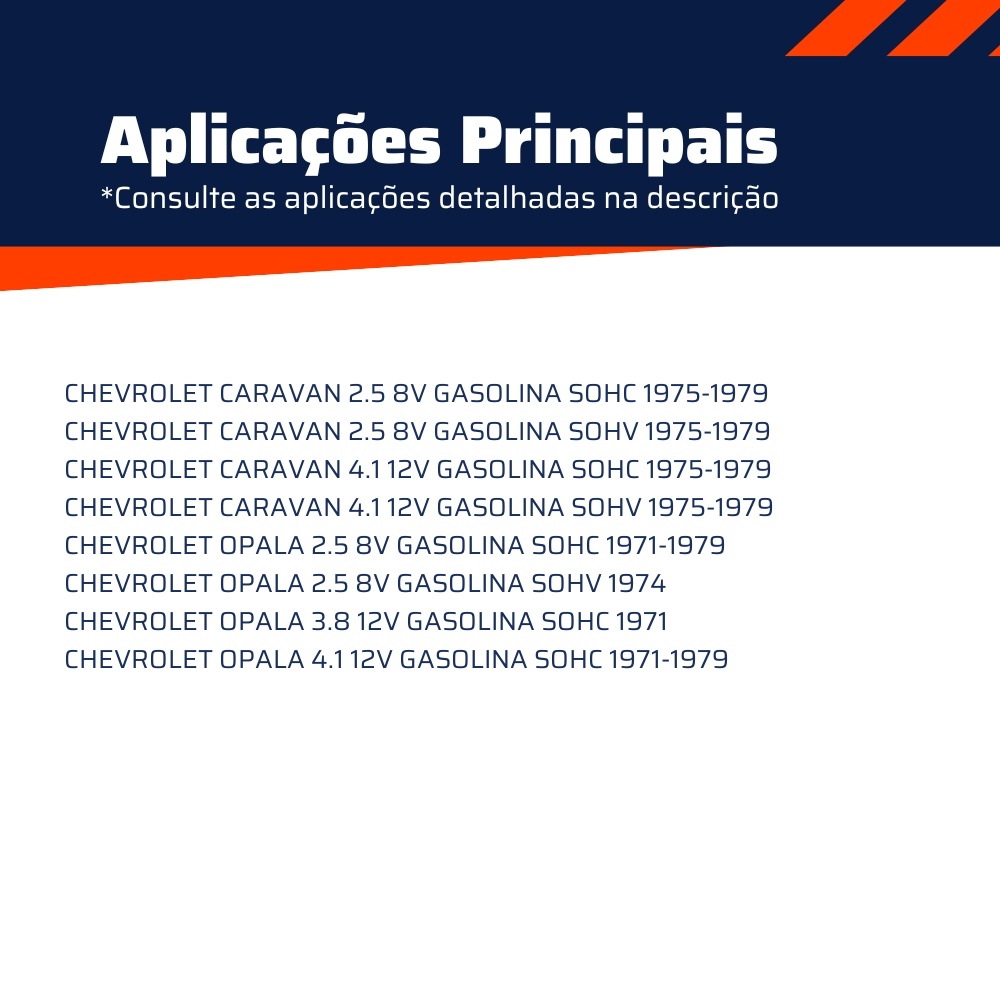 Kit de Reparo da Barra Estabilizadora para Chevrolet Caravan e Opala - Amortex - 34485